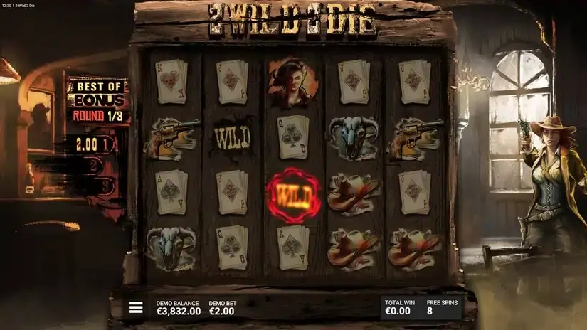 2 Wild 2 Die slot screenshot 7