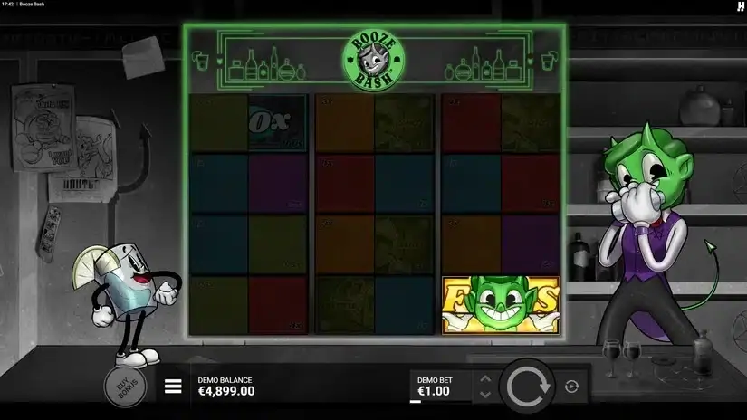 Booze Bash slot screenshot 2