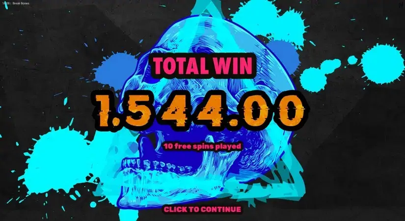 Break Bones slot screenshot 