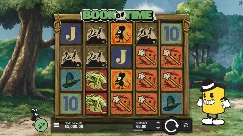 Canny the Can and the Book of Time slot screenshot 