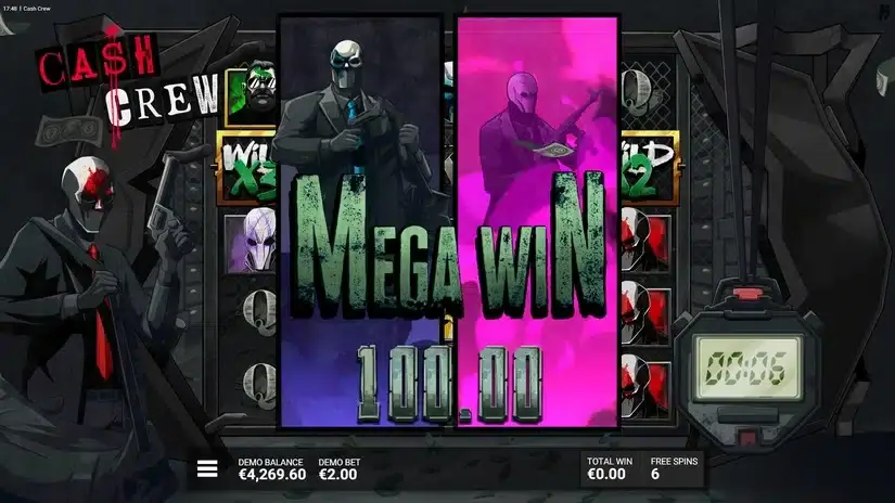 Cash Crew slot screenshot 