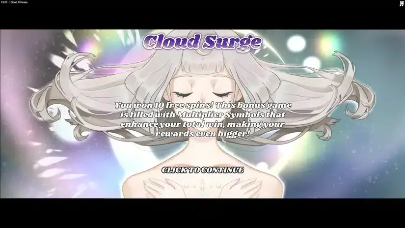 Cloud Princess slot screenshot 3