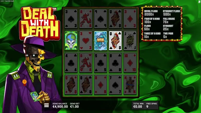 Deal With Death slot screenshot 3