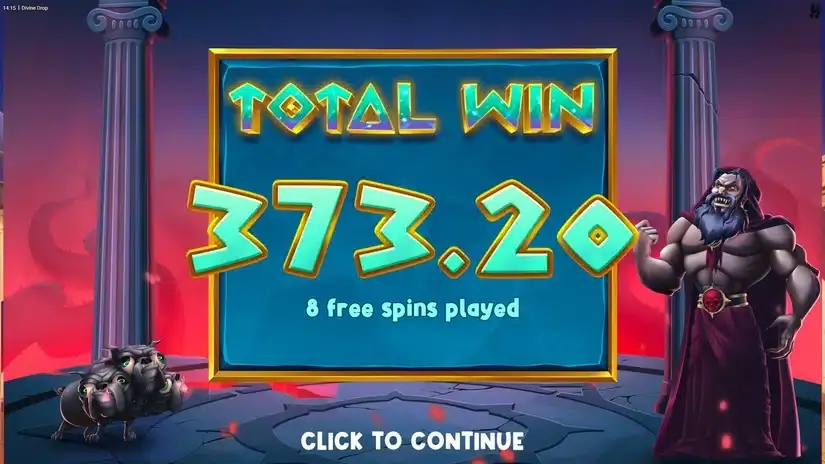 Divine Drop slot screenshot