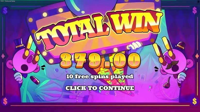 Donny And Danny slot screenshot 7