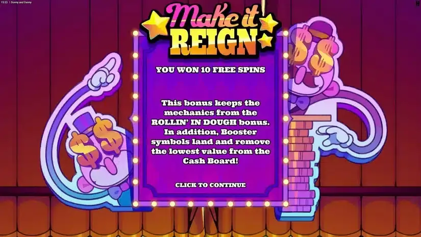 Donny And Danny slot screenshot 3