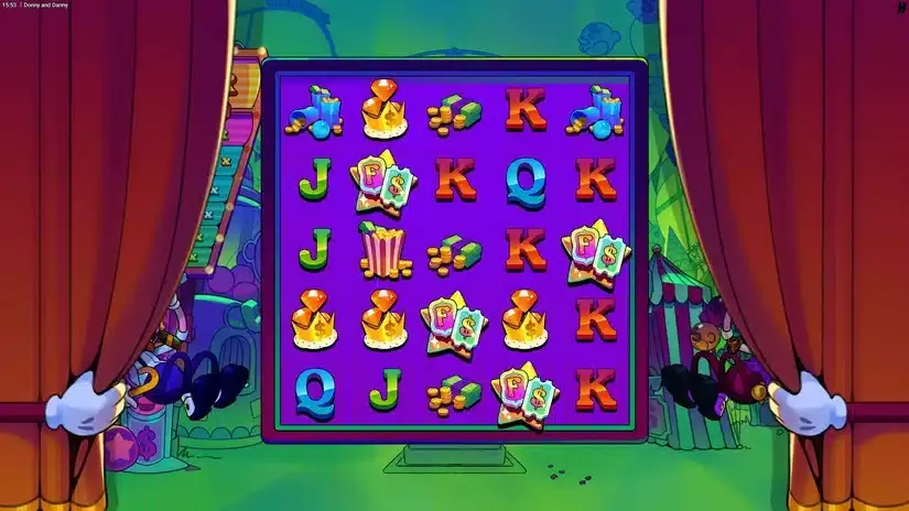 Donny And Danny slot screenshot 2