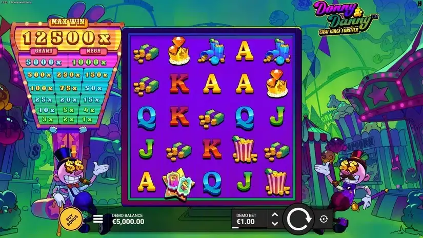 Donny And Danny slot screenshot 1