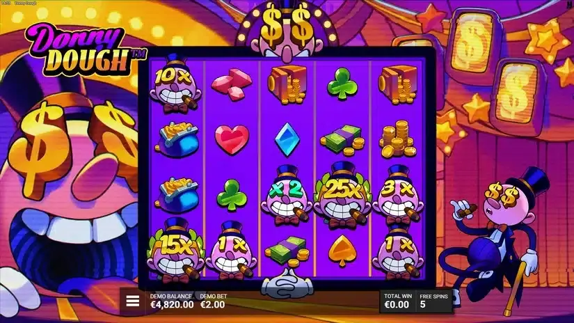 Donny Dough slot screenshot 4