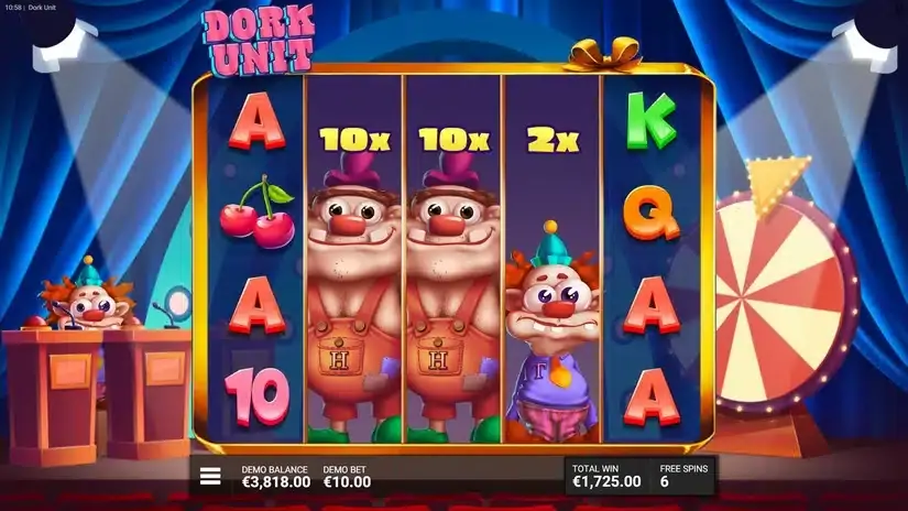 Dork Unit slot screenshot 7