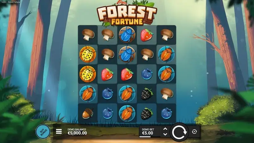 Forest Fortune slot screenshot 