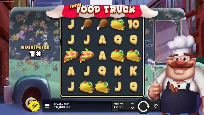 Fred’s Food Truck slot screenshot 
