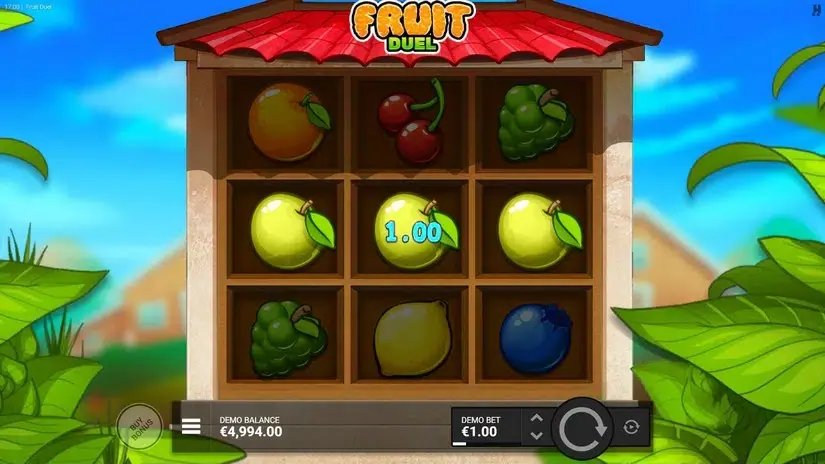 Fruit Duel slot screenshot 2