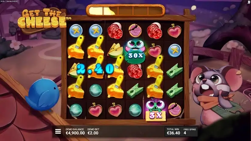 Get The Cheese slot screenshot 4