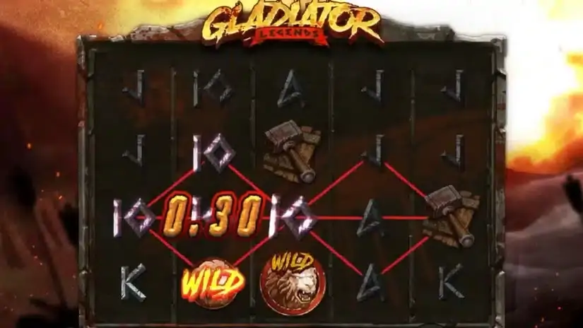 Gladiator Legends slot screenshot 