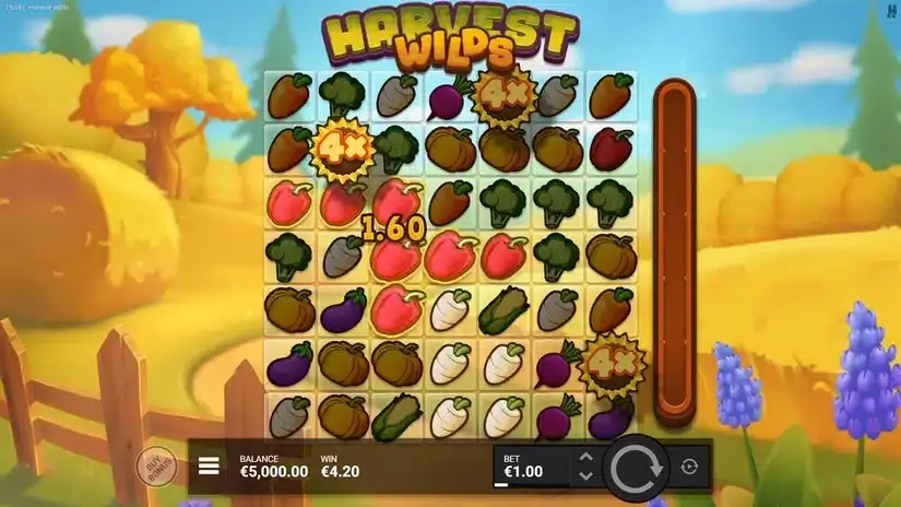 Harvest Wilds slot screenshot 2