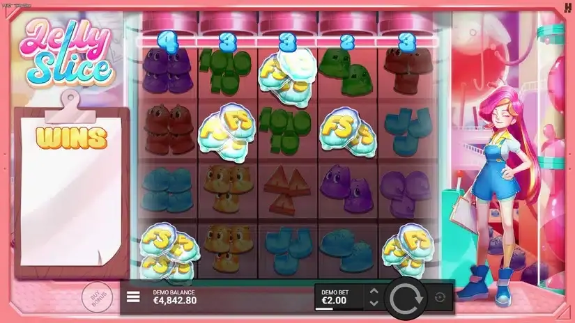 Jelly Slice slot screenshot 3
