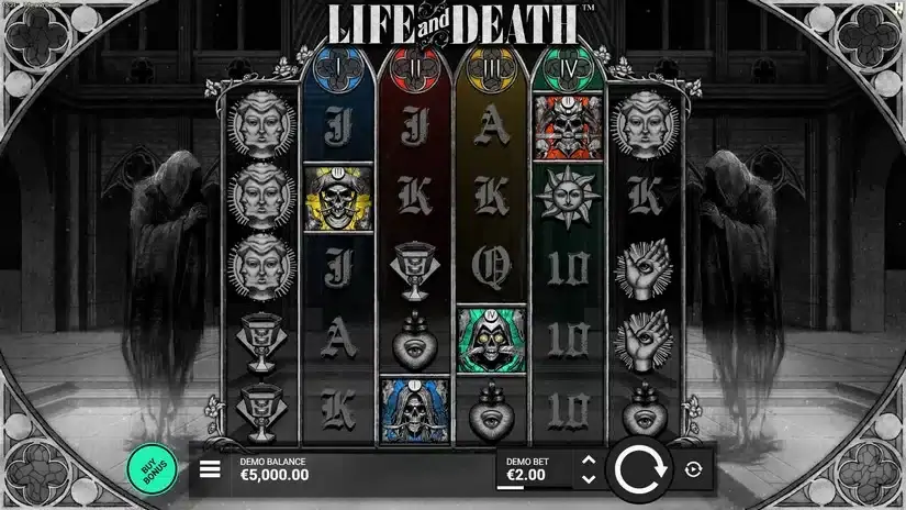 Life and Death slot screenshot 