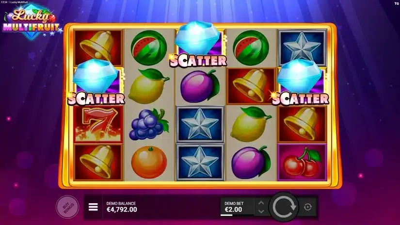 Lucky Multifruit slot screenshot 2