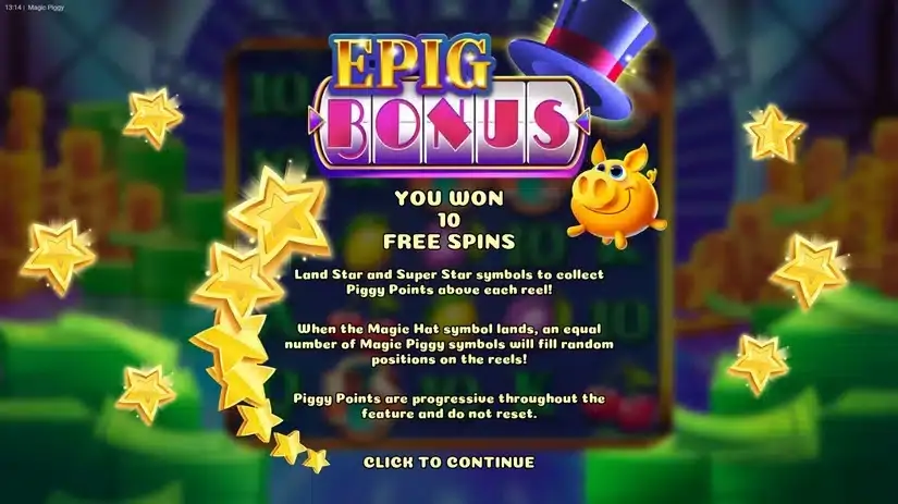 Magic Piggy slot screenshot 4