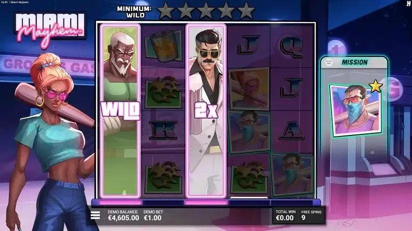 Miami Mayhem slot screenshot 6