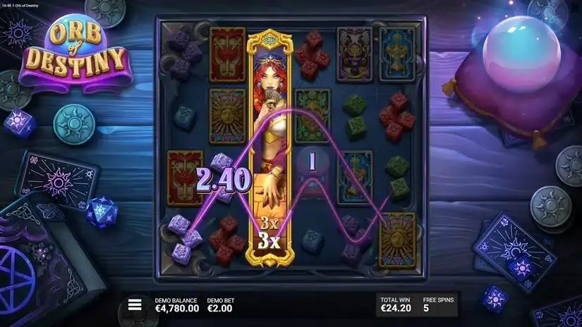 Orb of Destiny slot screenshot 