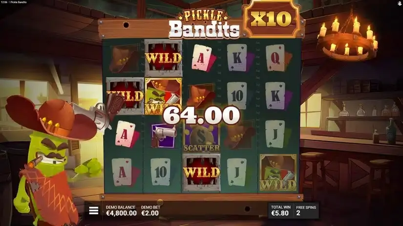 Pickle Bandits slot screenshot 