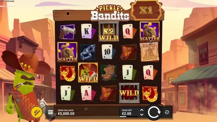 Pickle Bandits slot screenshot 