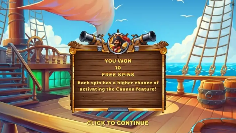 Pirate Bonanza slot screenshot 3