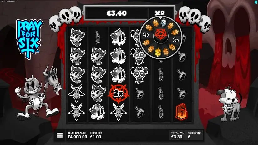 Pray for Six slot screenshot 5