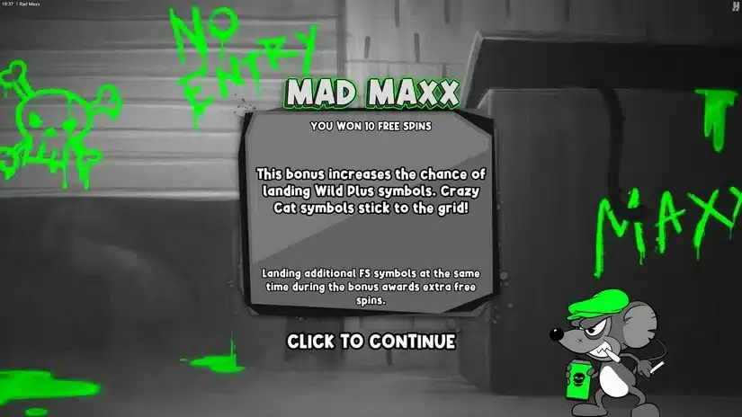 Rad Maxx slot screenshot 3