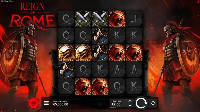 Reign of Rome slot screenshot 