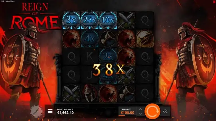 Reign of Rome slot screenshot 4