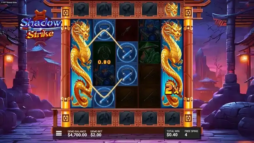 Shadow Strike slot screenshot 