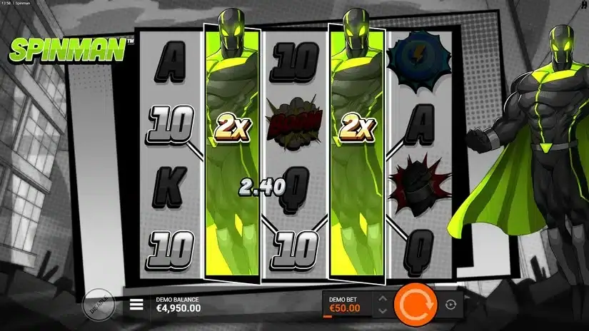 Spinman slot screenshot 3