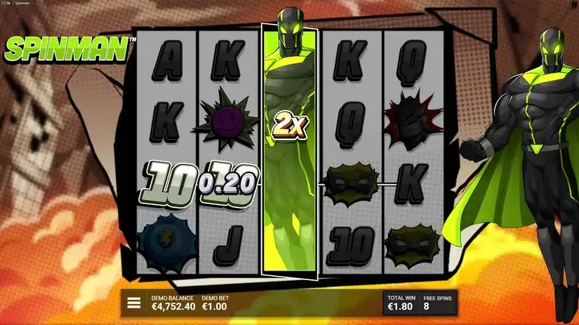 Spinman slot screenshot 6