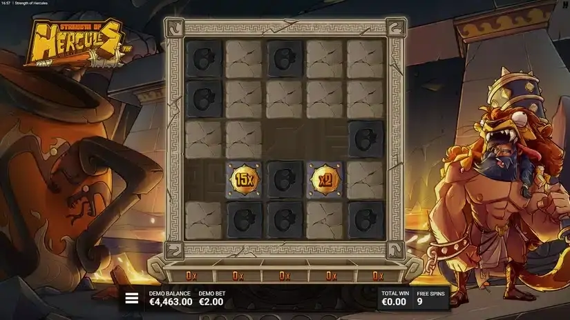 Strength of Hercule slot screenshot 4