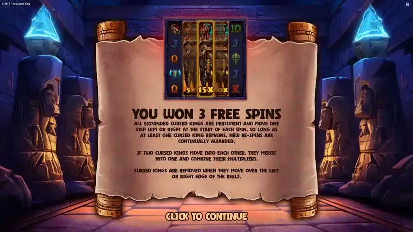 The Cursed King slot screenshot 5