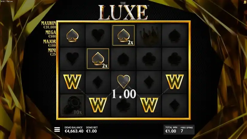 The Luxe slot screenshot 4