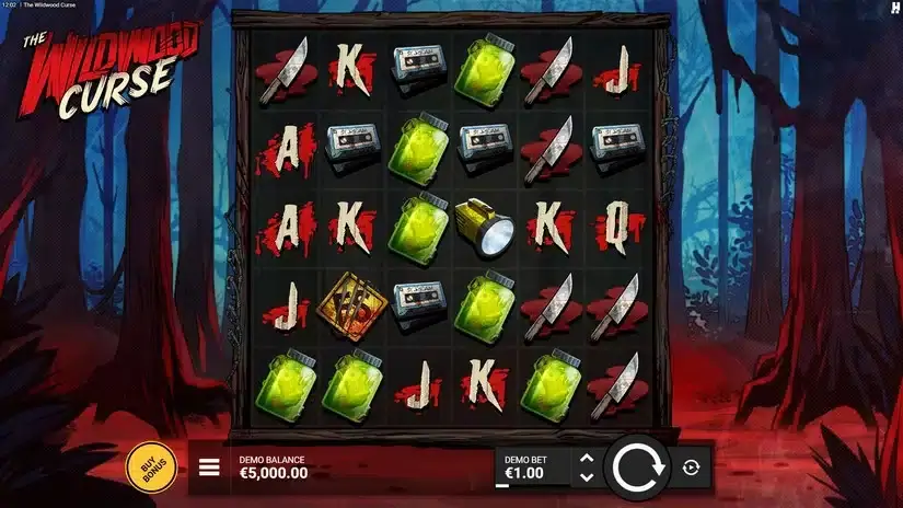 The Wildwood Curse slot screenshot 