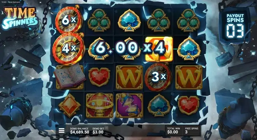 Time Spinners slot screenshot 6
