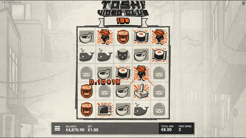 Toshi Video Club slot screenshot 5