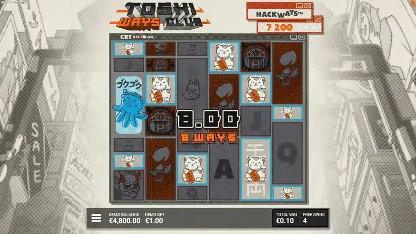 Toshi Ways Club slot screenshot 4