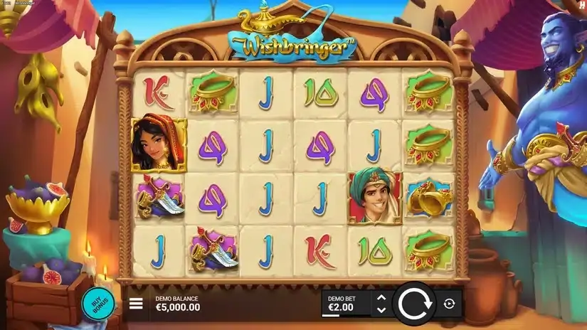 Wishbringer slot screenshot 