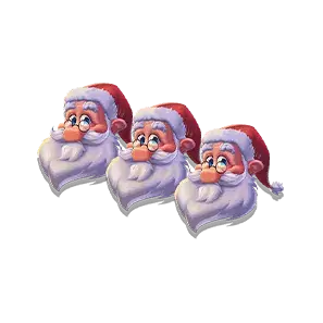 Bonus Buy THREE WILD SANTAS FEATURESPINS.