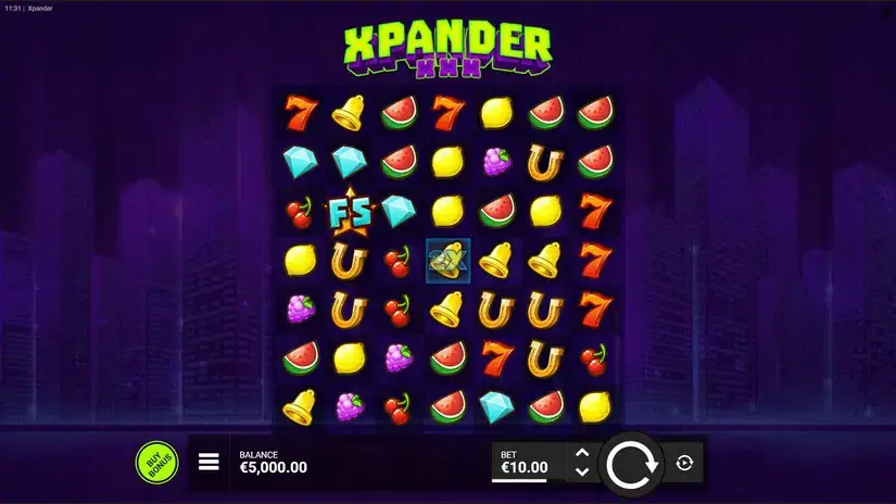 Xpander slot screenshot