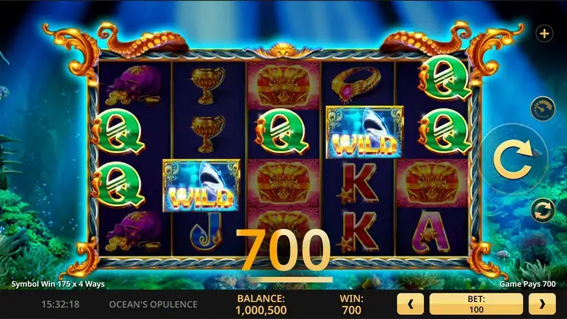 Oceans Opulence slot screenshot 2