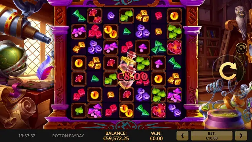 Potion Payday slot screenshot 3