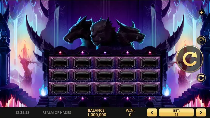 Realm of Hades slot screenshot 1
