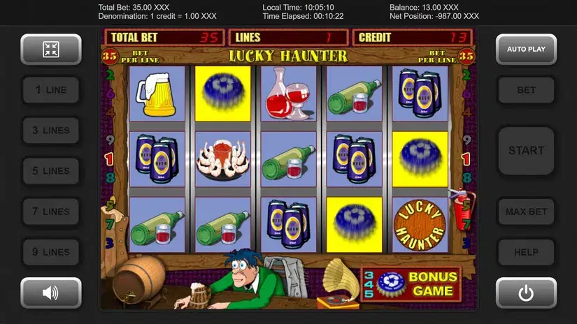 Lucky Haunter slot screenshot 2